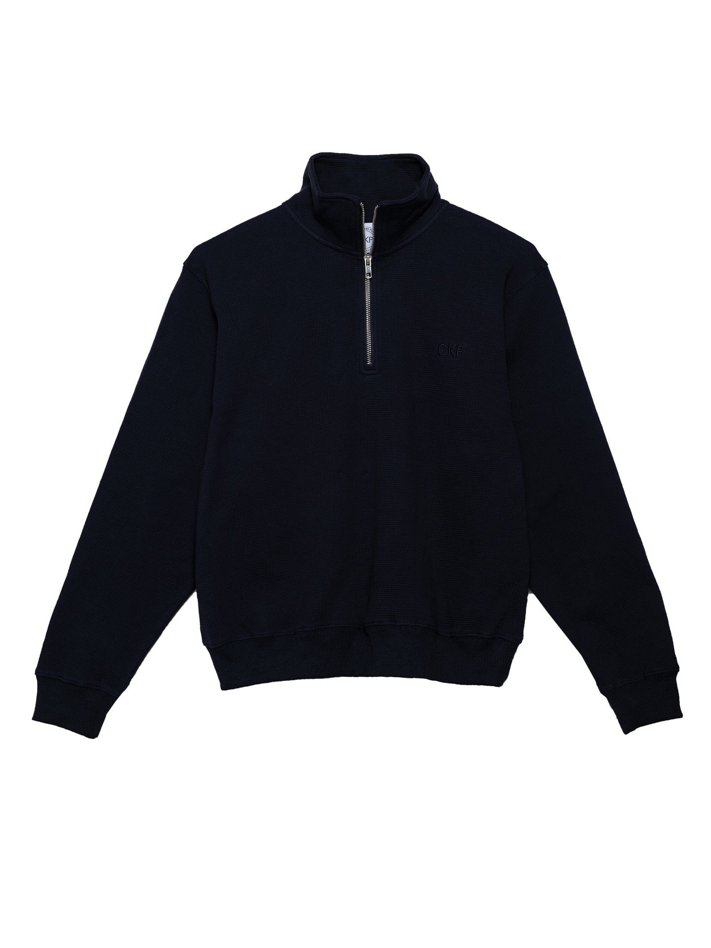 THE CREPE SWEATSHIRT- NAVY BLUE