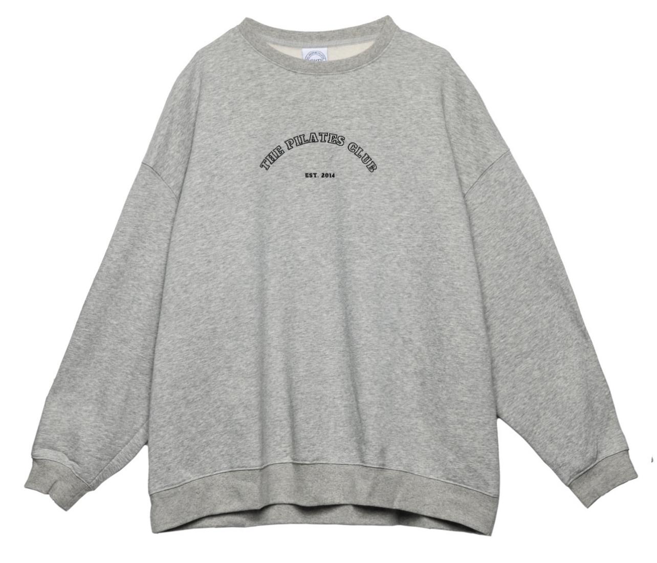 THE OVER SIZE SWEATSHIRT- GREY