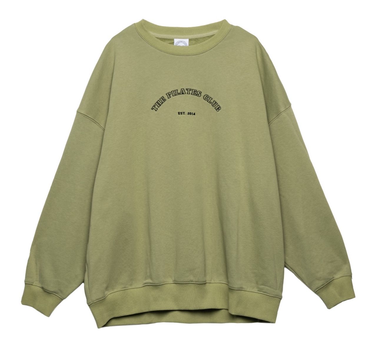 THE OVER SIZE SWEATSHIRT- GARDEN GREEN