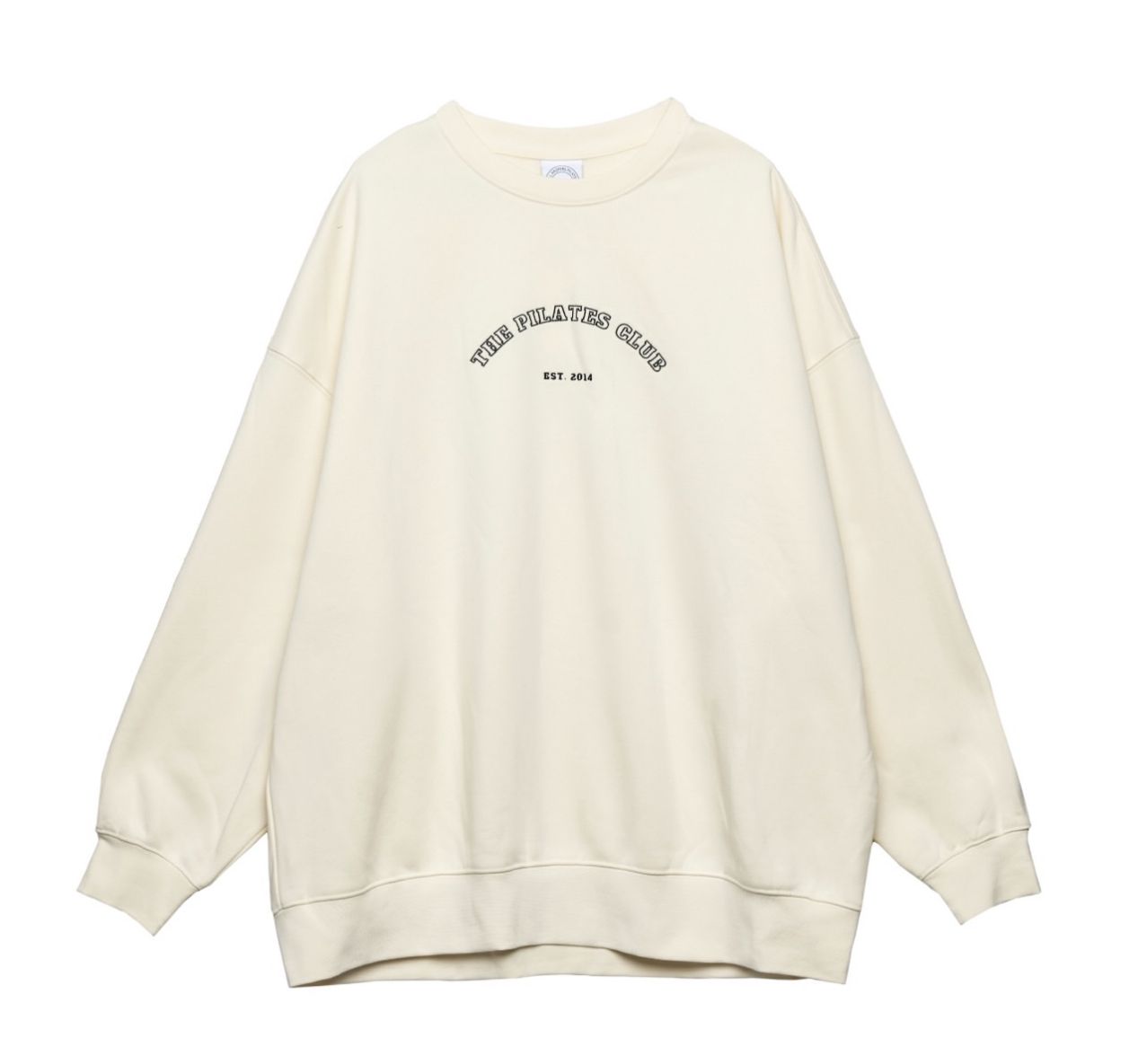 THE OVER SIZE SWEAT SHIRT- WHITE