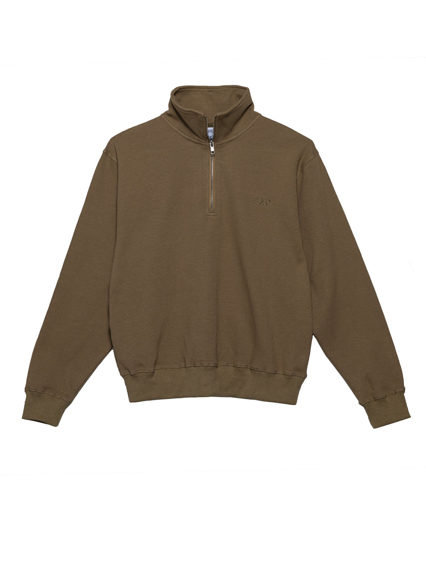 THE CREPE SWEATSHIRT- BROWN